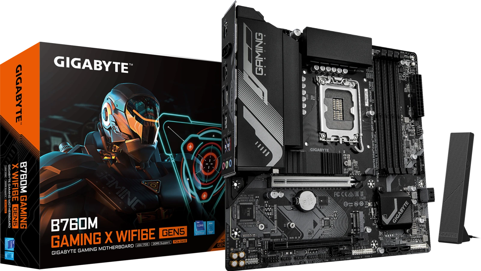 Gigabyte B760M GAMING X WIFI6E GEN5